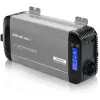 Qoltec čistý sínusový menič 12V na 230V 1000W/2000W s LCD, USB, USB-C, kompatibilný s LiFePO4/GEL/AGM