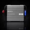 Qoltec čistý sínusový menič 12V na 230V 2000W/4000W s LCD, USB, USB-C, kompatibilný s LiFePO4/GEL/AGM