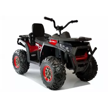 QUAD LOCK Battery Pack XMX607 LED svetlá MP3 červený lesk