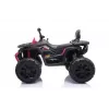 QUAD LOCK Elektrické jazdné štvorkolka JC333 ružová LED svetlá MP3