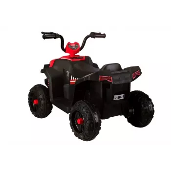 QUAD LOCK Quad Battery S601 terénne vozidlo pre deti s LED svetlami červené