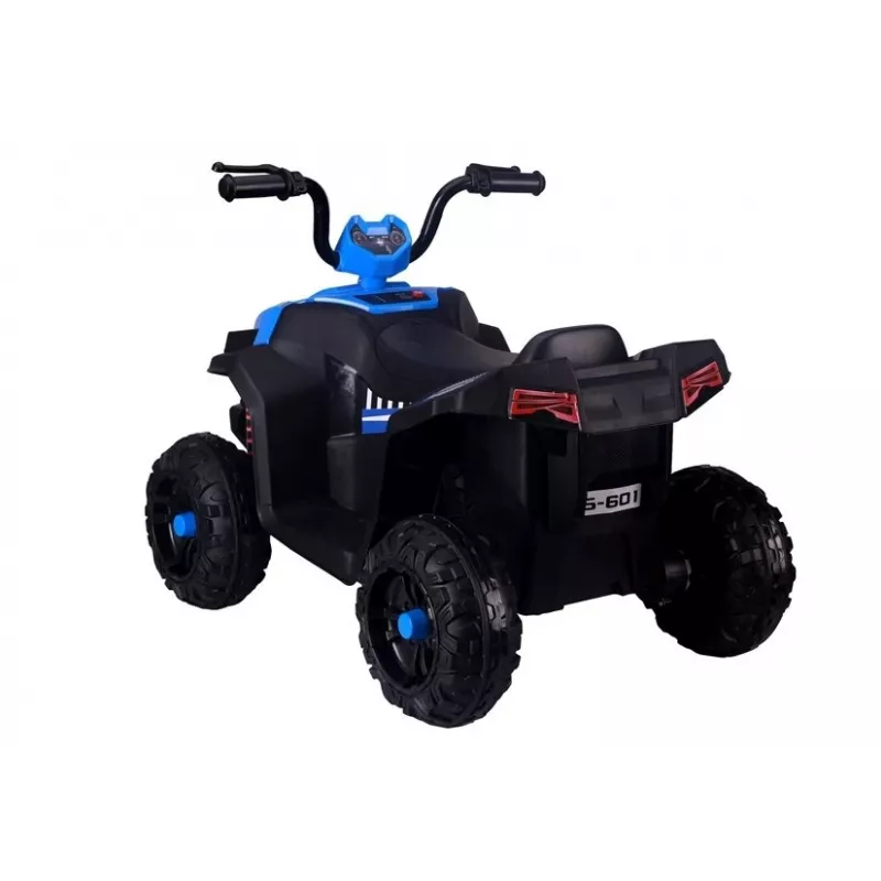 QUAD LOCK S601 batériou poháňané terénne vozidlo s EVA kolesami a LED svetlami modré