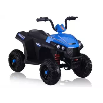 QUAD LOCK S601 batériou poháňané terénne vozidlo s EVA kolesami a LED svetlami modré