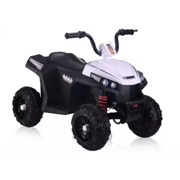 QUAD LOCK S601 batériou poháňané terénne vozidlo s EVA kolesami a LED svetlami biele