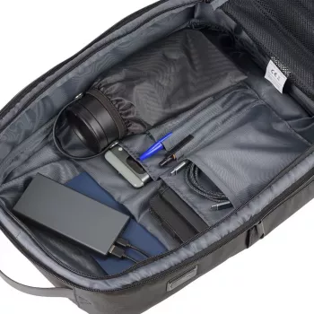 QUALO batoh na notebook Ultimate Line USB-C 15,6 čierny