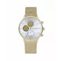RADIANT pánske quartz analógové hodinky RA601703 41mm puzdro z ušľachtilej ocele čierny kožený remienok
