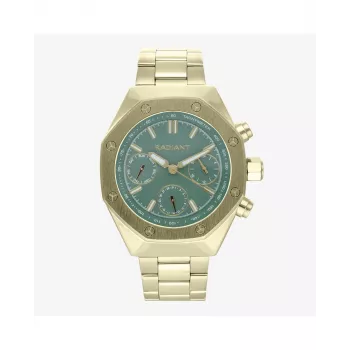RADIANT pánske quartz analógové náramkové hodinky RA628703 44mm čierna nerezová oceľ