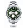 RADIANT pánske hodinky RA640702 – 44 mm nerezová oceľ, quartz, čierny ciferník, strieborný náramok