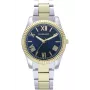RADIANT pánske hodinky RA582205 37 mm nerezová oceľ quartz analógové čierny ciferník strieborný remienok
