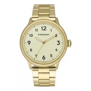 RADIANT RA627203 pánske analógové quartz hodinky 42mm nehrdzavejúca oceľ čierny ciferník