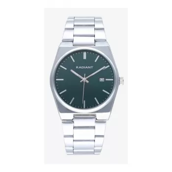 RADIANT RA636202 Unisex analógové hodinky 38mm oceľ Milanaise čierny ciferník
