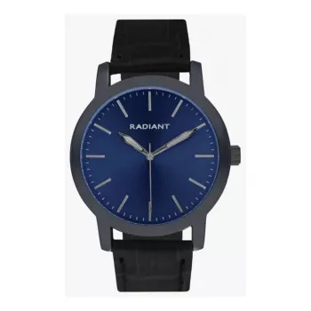 RADIANT RA656701 pánske analógové quartz hodinky 44mm nerezová oceľ modrý ciferník