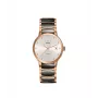 RADO R30183762 dámske hodinky 28mm nerezová oceľ a keramika hnedý ciferník