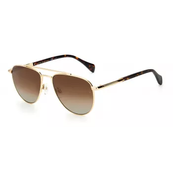 RAG&BONE dámske RNB1044GS3YG5 Havana Brown hranaté slnečné okuliare 55/17/145 mm