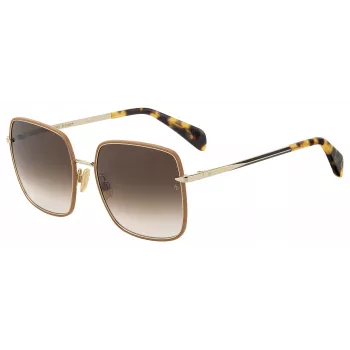 RAG&BONE dámske slnečné okuliare RNB1032S01Q58 tmavá havana hnedý gradient 58 mm