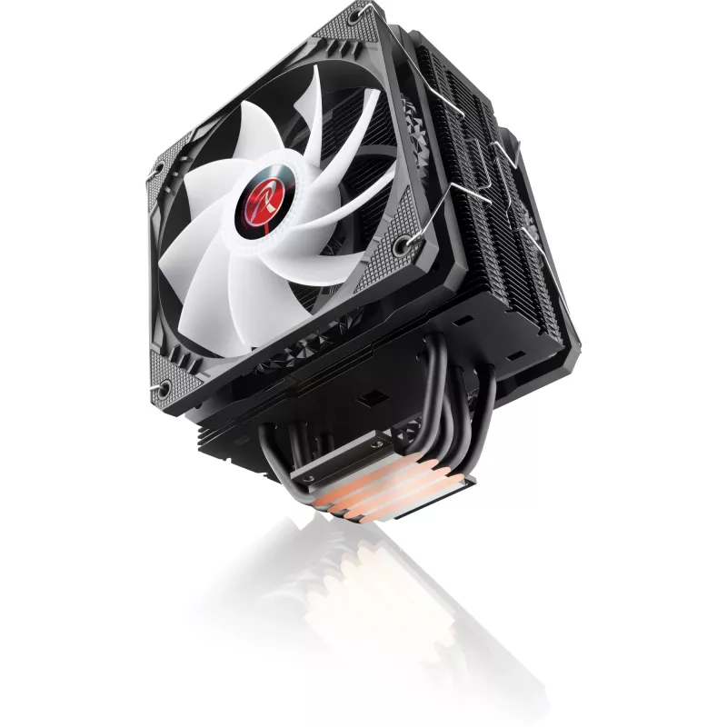 RAIJINTEK ELEOS 12 DUO RBW 120 mm All-in-One kvapalinový chladič procesora, Čierny