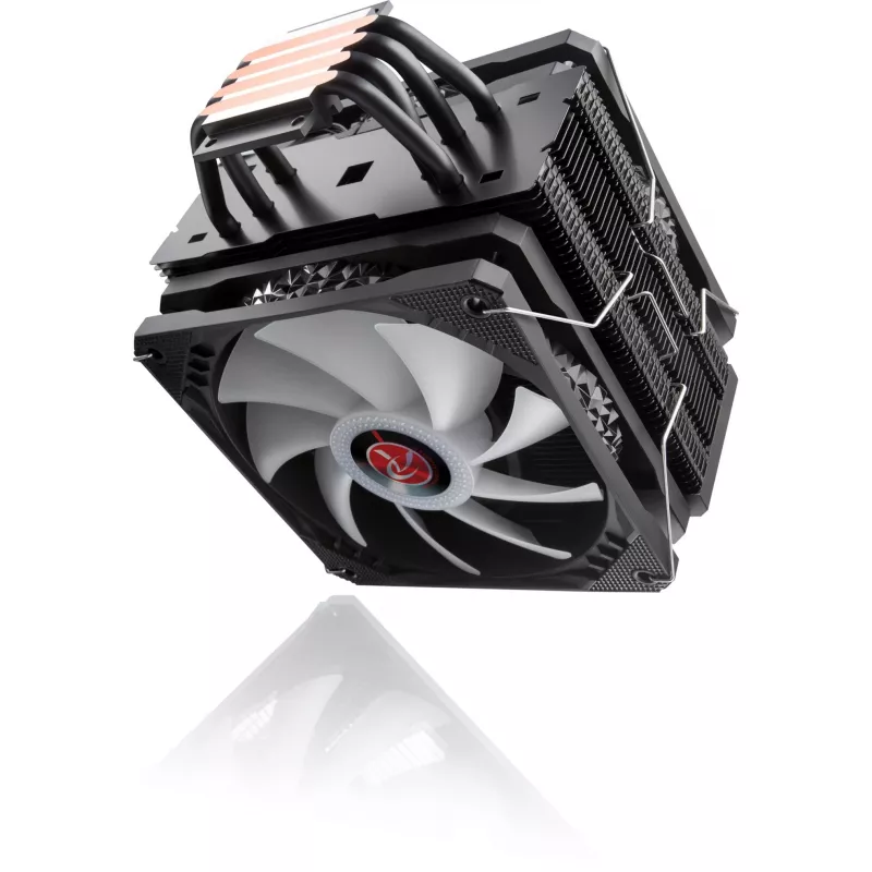 RAIJINTEK ELEOS 12 DUO RBW 120 mm All-in-One kvapalinový chladič procesora, Čierny