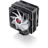 RAIJINTEK ELEOS 12 DUO RBW 120 mm All-in-One kvapalinový chladič procesora, Čierny