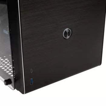 Raijintek Ophion M Evo TGS Micro-ATX skriňa, temperované sklo - čierna