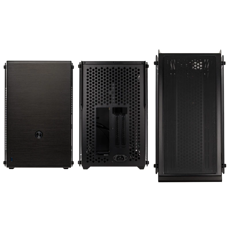 Raijintek Ophion M Evo TGS Micro-ATX skriňa, temperované sklo - čierna