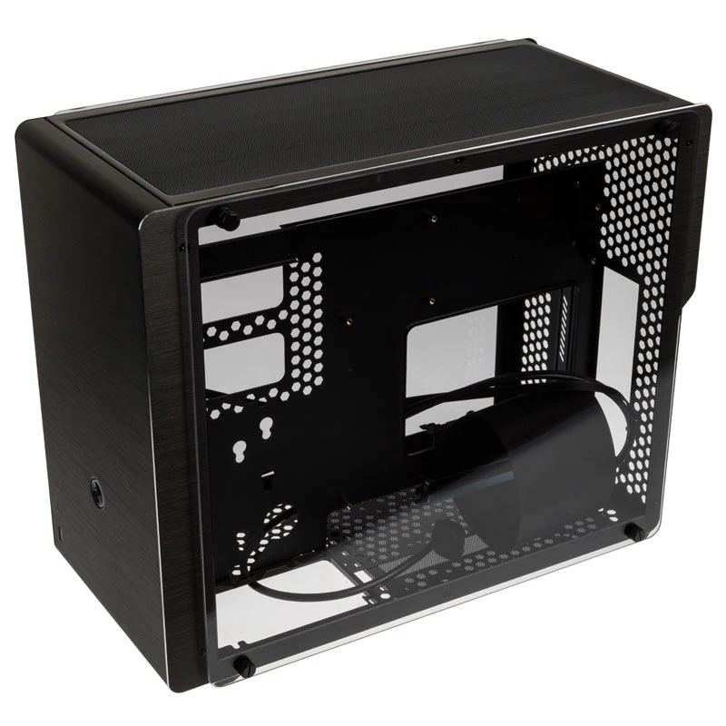 Raijintek Ophion M Evo TGS Micro-ATX skriňa, temperované sklo - čierna
