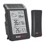 RAINPOINT BALDRTHERM B0596WT2H2P-V1 solárna meteorologická stanica s bezdrôtovým vonkajším senzorom, čierna