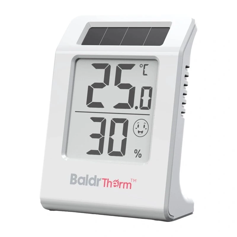 RAINPOINT BALDRTHERM E0587TH solárny termohygrometer s bezdrôtovým vonkajším senzorom