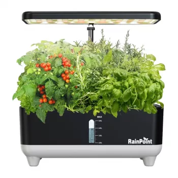RainPoint hydroponická pestovateľská sada Z238 - 12 rastlinných kapsúl, full-spectrum LED, ovládanie cez smart aplikáciu