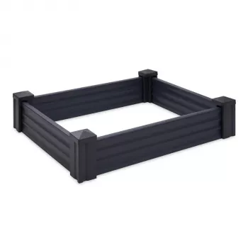 Raised Bed Plastic 80cm Dark Grey