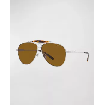 RALPH LAUREN MAN RL70789001336 slnečné okuliare matná čierna sivé gradientové 61/18/137 mm