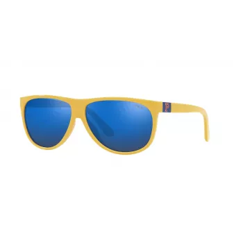 Ralph Lauren PH4174-596155 pánske slnečné okuliare Havana propionát obdĺžnikové 60/12/140 mm