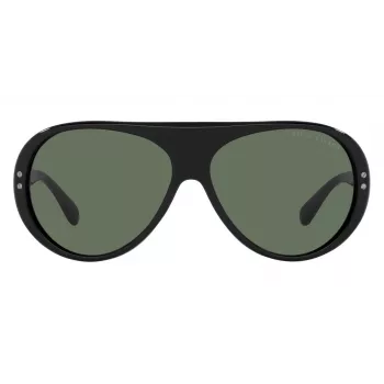RALPH LAUREN RL8194-500171 slnečné okuliare pánske čierny acetát sivý polykarbonát 60/13/135 mm