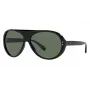 RALPH LAUREN RL8194-500171 slnečné okuliare pánske čierny acetát sivý polykarbonát 60/13/135 mm