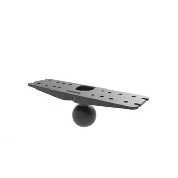 RAM Mounts D-Size základová doska 11 x 3 palcov s 2,25-palcovou guľou - čierna (RAM-D-111BU)