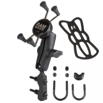 RAM MOUNTS motocyklový držiak na riadidlá X-Grip na mobil s U-bracket základňou (RAM-B-174-UN7)