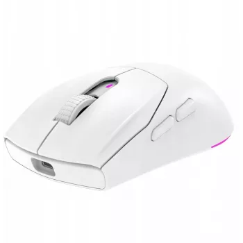 Rampage Prote M5 24000 DPI RGB LED 1kHz biela herná myš
