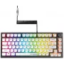 Rampage Zenith Pro 8000Hz káblová herná klávesnica, Hall-Effect, RGB, Gateron KS-20, čierna