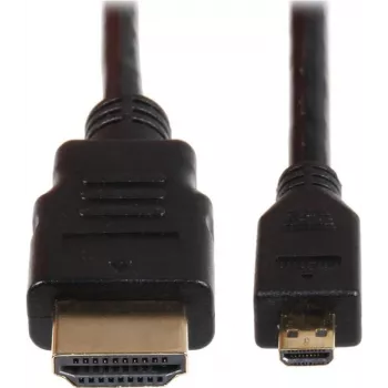 Raspberry Pi Micro HDMI na HDMI kábel 2.0 4K 60Hz 3m Pi 4 (K-1481-3M)