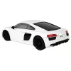 RASTAR 1:24 RC Audi R8 Pilot biele auto s diaľkovým ovládaním