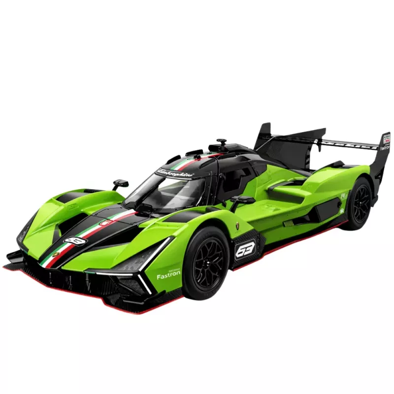 Rastar Lamborghini SC63 RC pretekárske auto na diaľkové ovládanie zelené 1:14