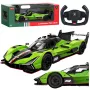 Rastar Lamborghini SC63 RC pretekárske auto na diaľkové ovládanie zelené 1:14