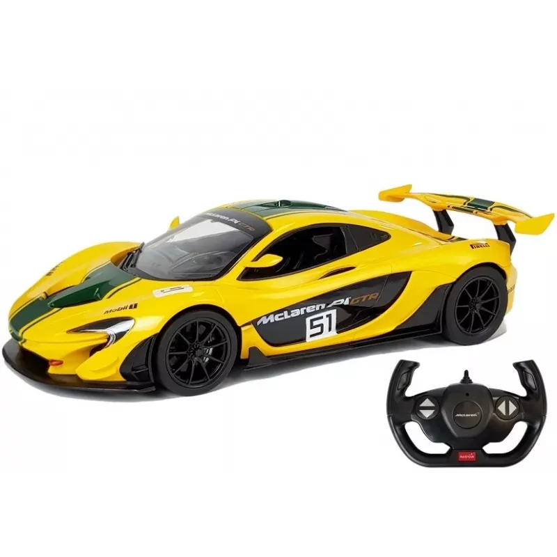 RASTAR McLaren P1 GTR diaľkovo ovládané auto 1:14 žlté