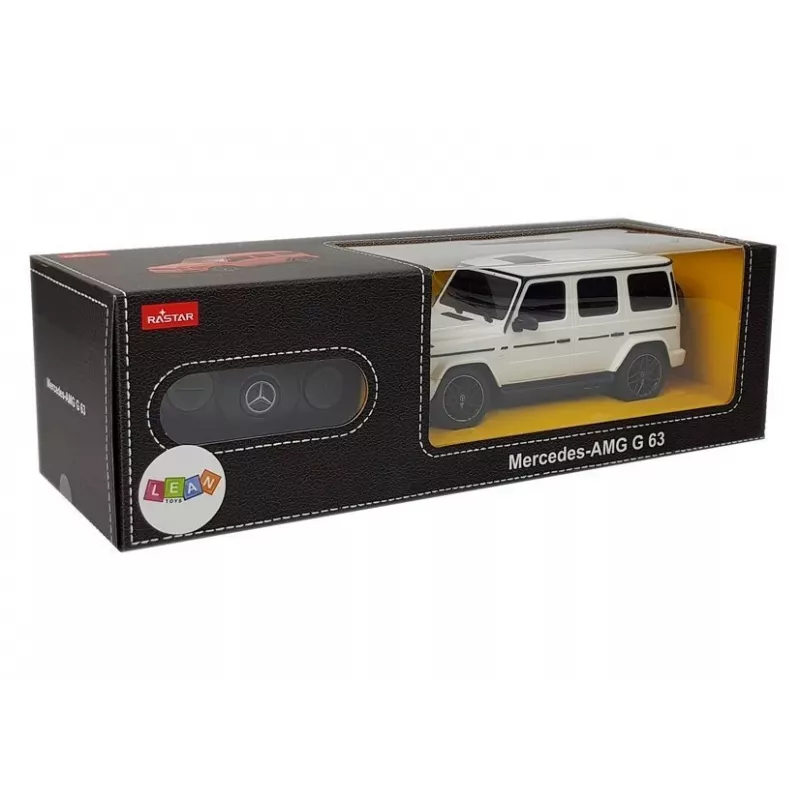 RASTAR Mercedes AMG G63 Auto na diaľkové ovládanie biele 1:24
