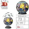 RAVENSBURGER 3D Puzzleball Minions 3 - 72 dielov