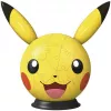 Ravensburger 3D Puzzleball Pokémon Pikachu s ušami - 54 dielov