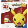 Ravensburger 3D Puzzleball Pokémon Pikachu s ušami - 54 dielov