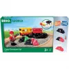 RAVENSBURGER BRIO World nákladný vlak so sadou svetiel meniacich farbu