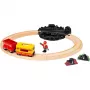 RAVENSBURGER BRIO World nákladný vlak so sadou svetiel meniacich farbu