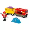 RAVENSBURGER BRIO World nákladný vlak s vagónom na zmenu farieb