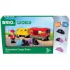 RAVENSBURGER BRIO World nákladný vlak s vagónom na zmenu farieb